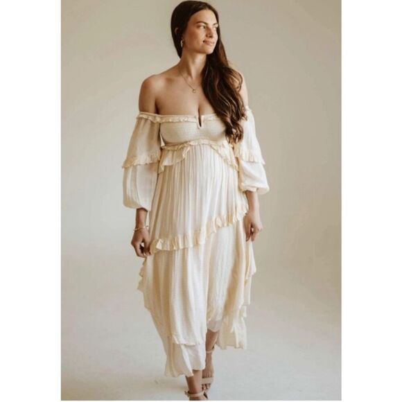 Spell & The Gypsy Clementine Mermaid Dress Size XS - Picture 5 of 10